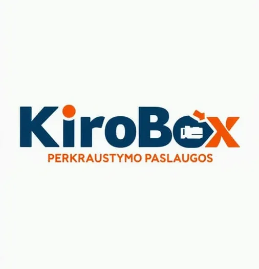 Sunkaus krovinio pakrovimas su hidrauliniu liftu