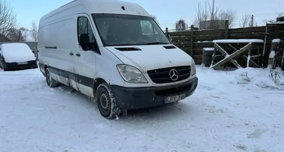 Krovinių iškrovimas kliento objekte